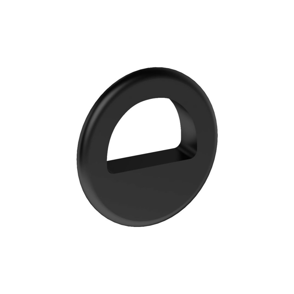 Britton Hoxton Matt Black Plated Overflow Ring