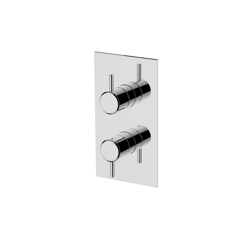 Britton Hoxton Thermostatic Shower Mixer without Diverter Chrome