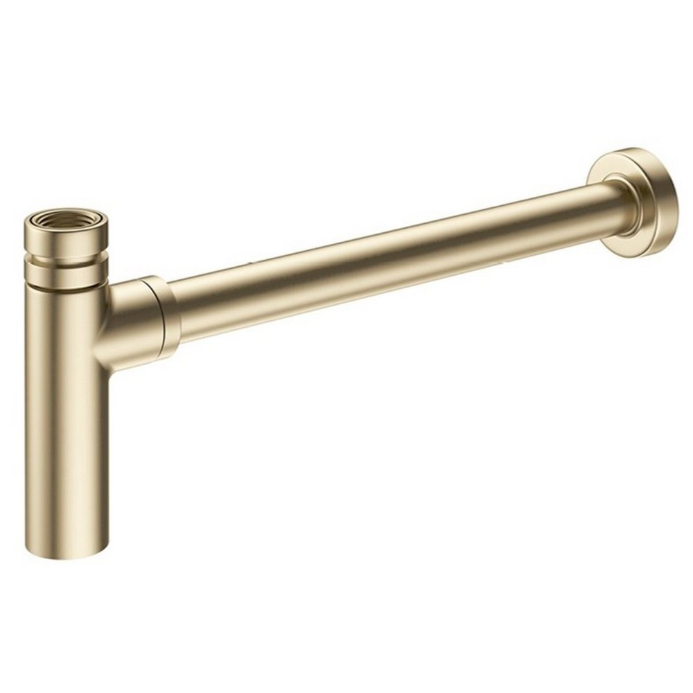 Britton Millennium Brushed Brass Tall Bottle Trap