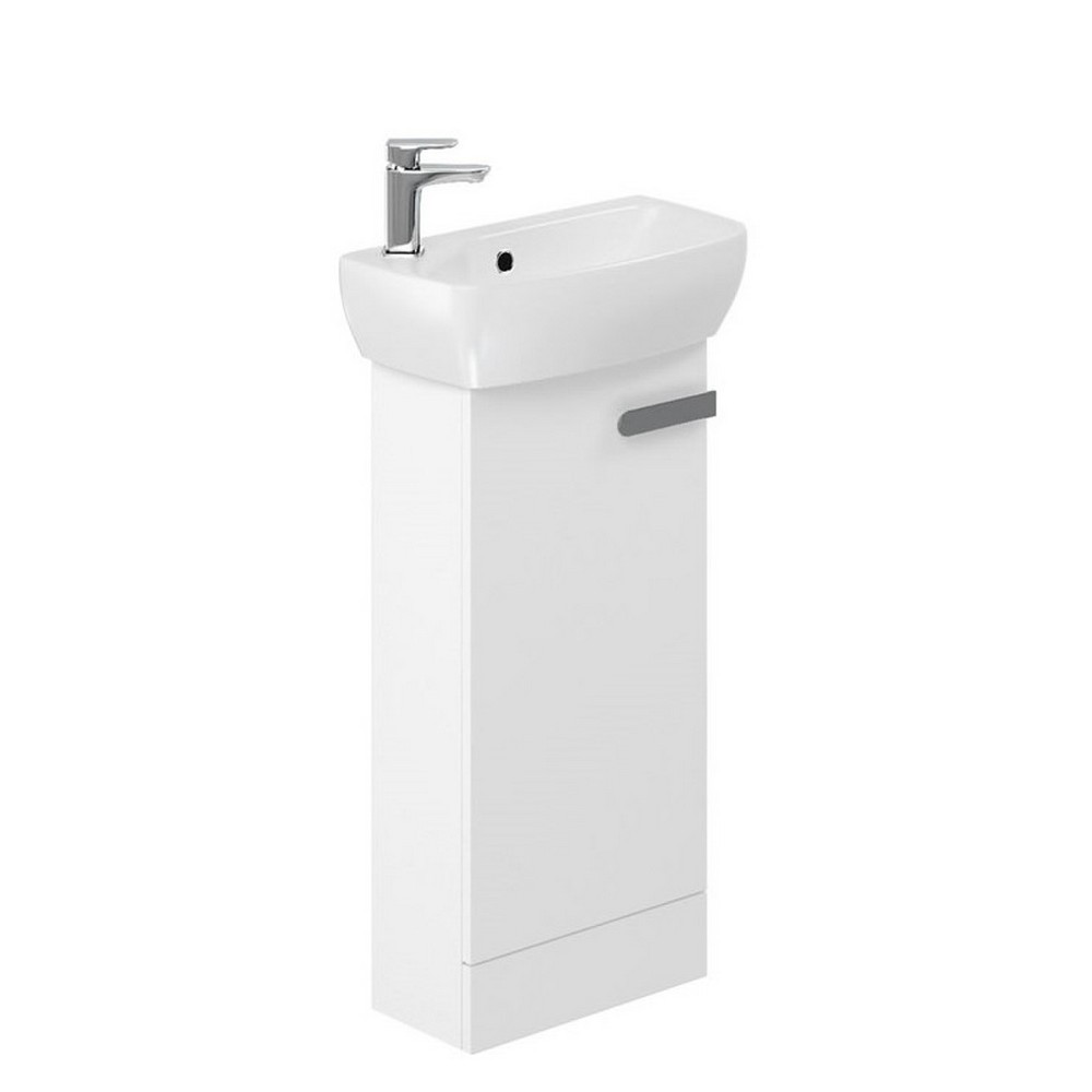Britton MyHome 360mm Cloakroom White Floor Standing Unit