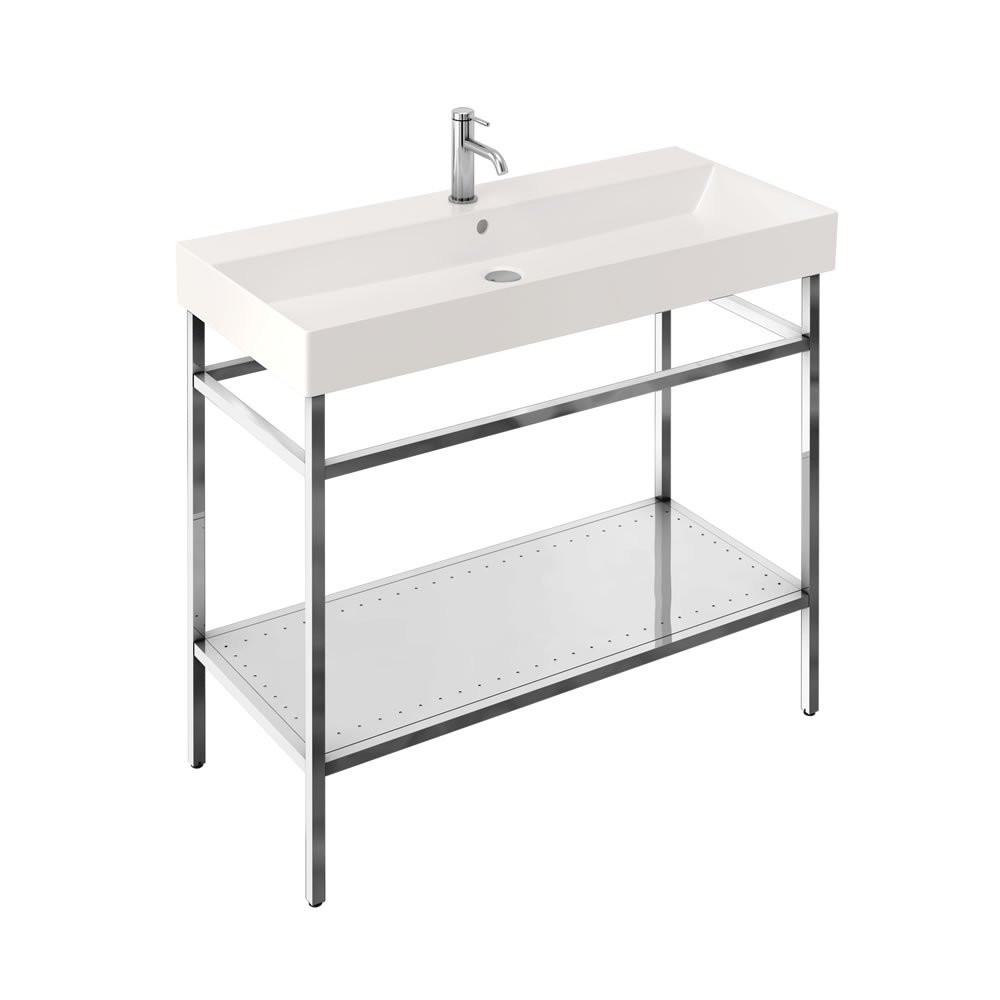 Britton Shoreditch Frame 1000mm Furniture Stand Stainless Steel
