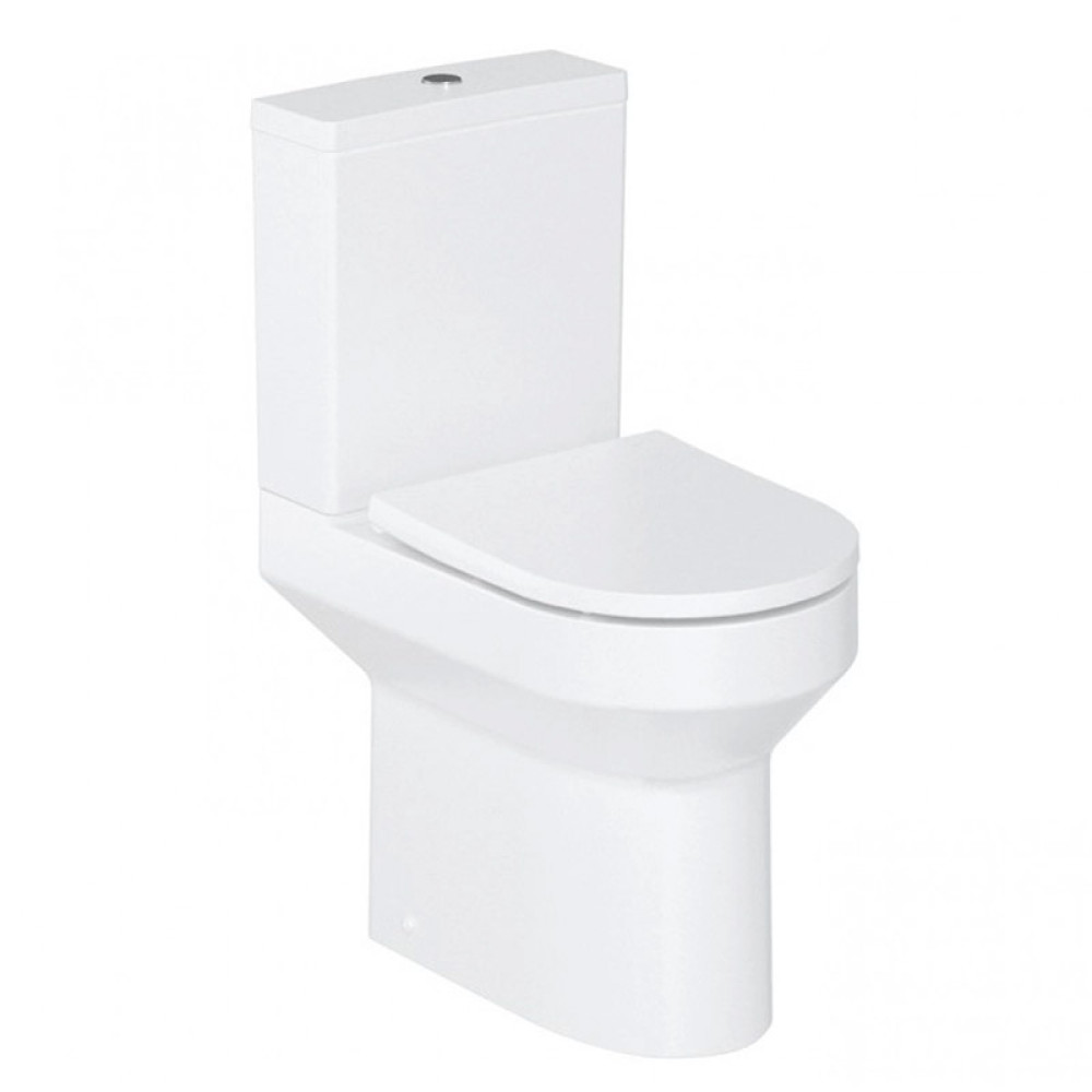 Britton Shoreditch Rounded Rimless Close Coupled WC Pan and Cistern (5)