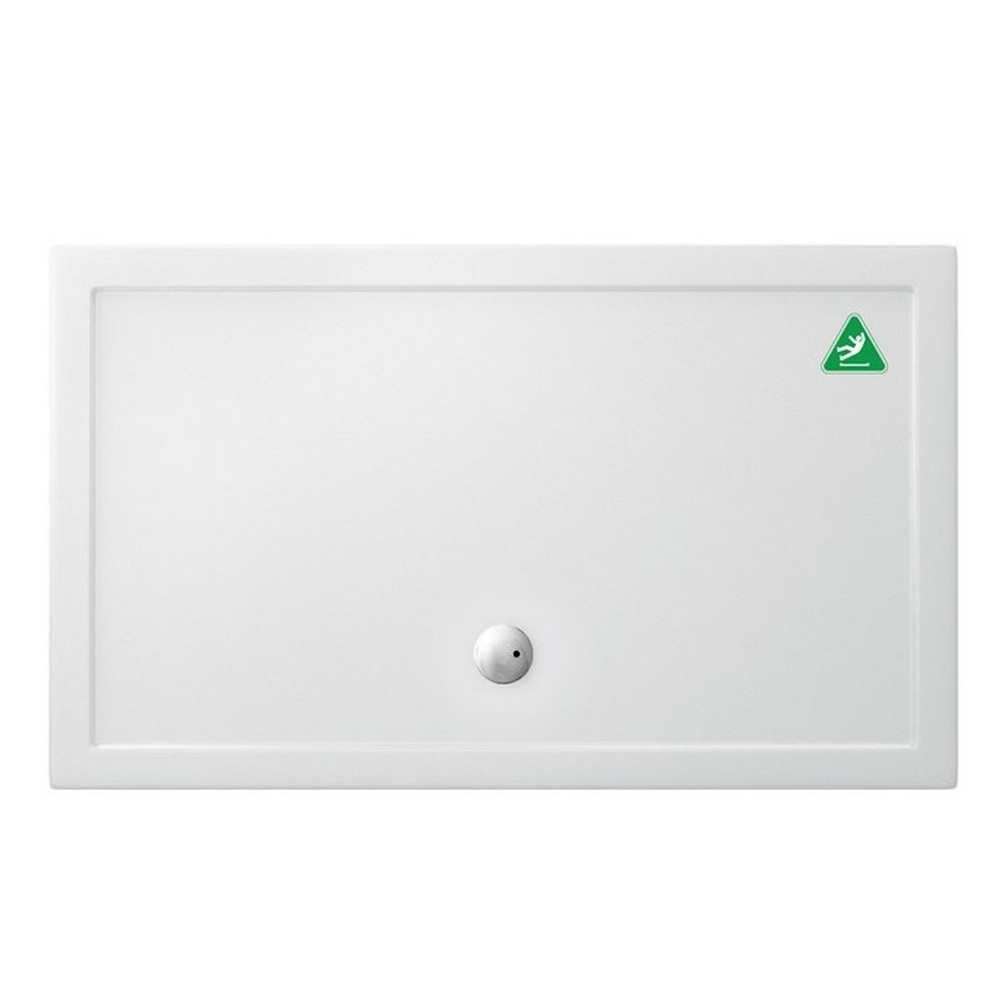 Britton Zamori 1500 x 900mm Large Anti-Slip Rectangle Shower Tray