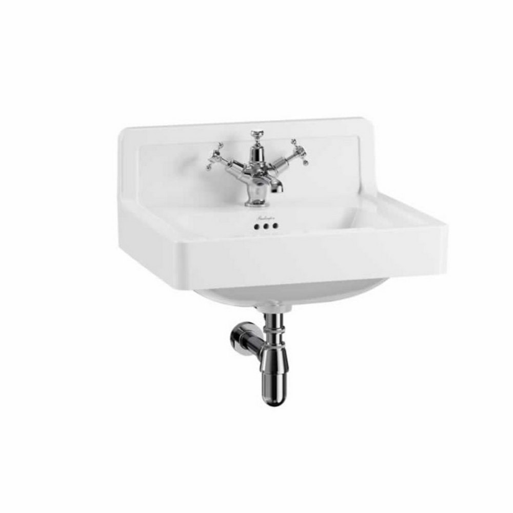 Burlington 560mm One Tap Hole Basin with Upstand