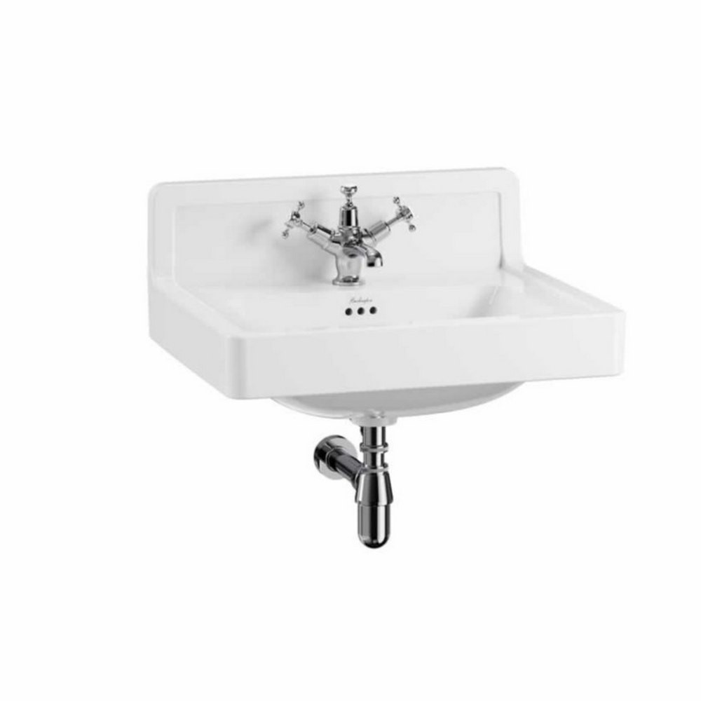 Burlington 610mm One Tap Hole Basin with Upstand