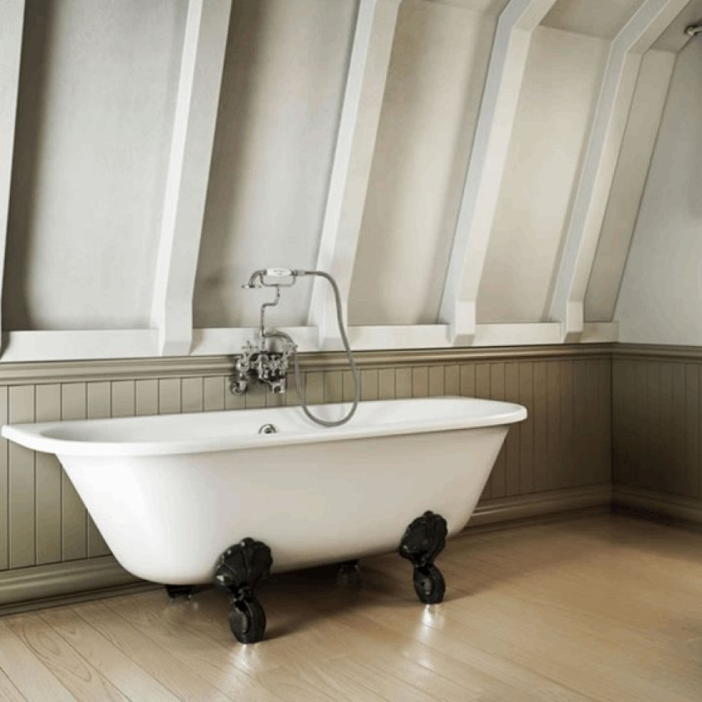Burlington Avantgarde Back to Wall Traditional Bath 1750mm