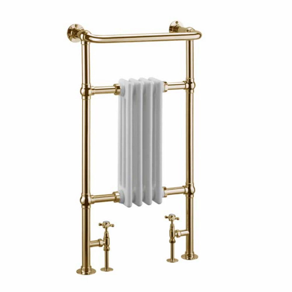 Burlington Bloomsbury Gold Towel Radiator