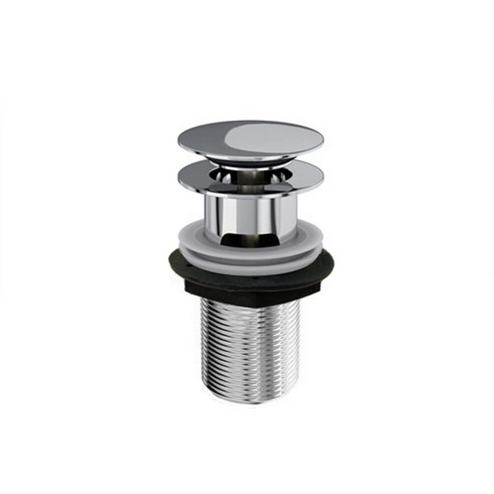 Burlington Click Clack Basin Waste Slotted in Chrome