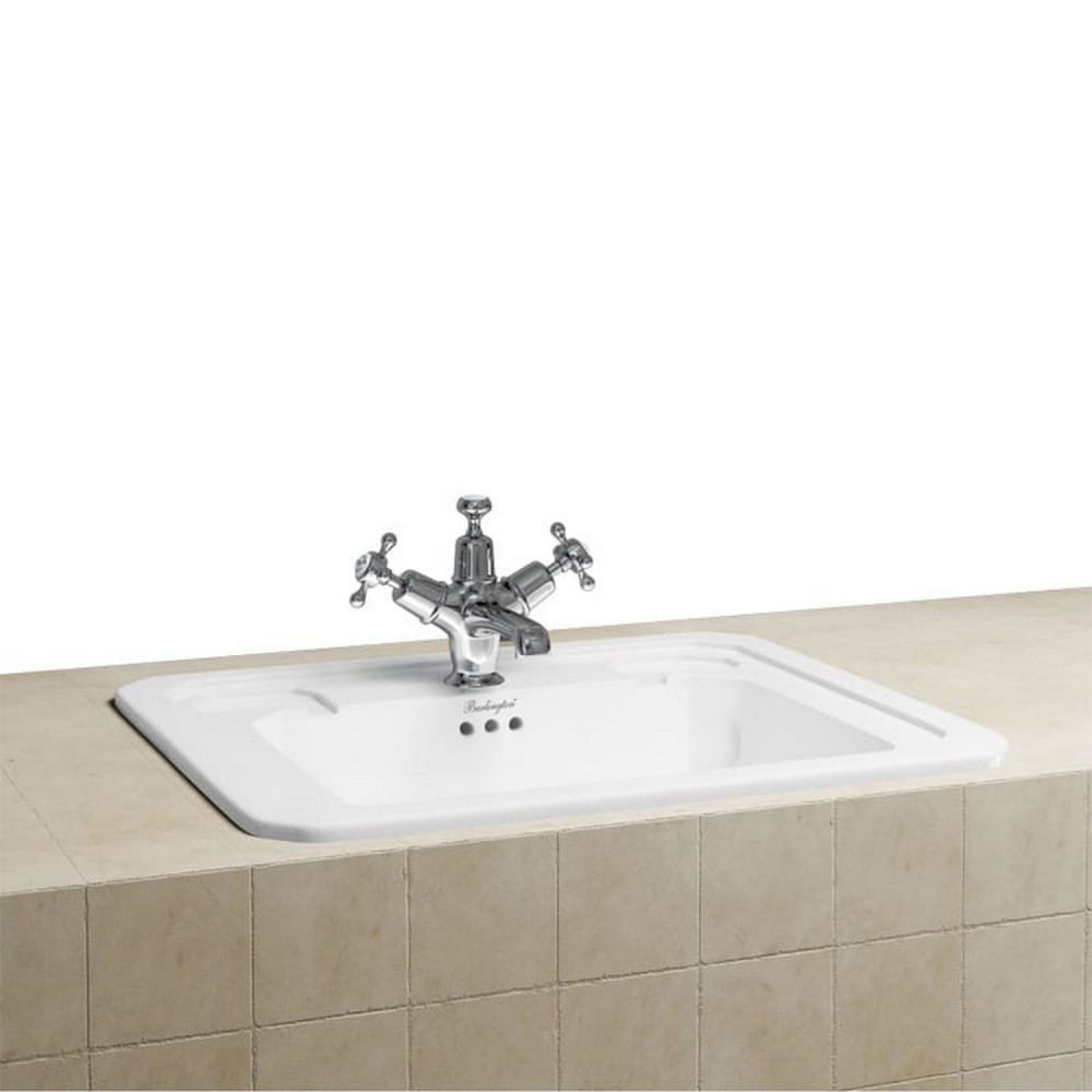 Burlington Contemporary 540mm 1TH Countertop Basin