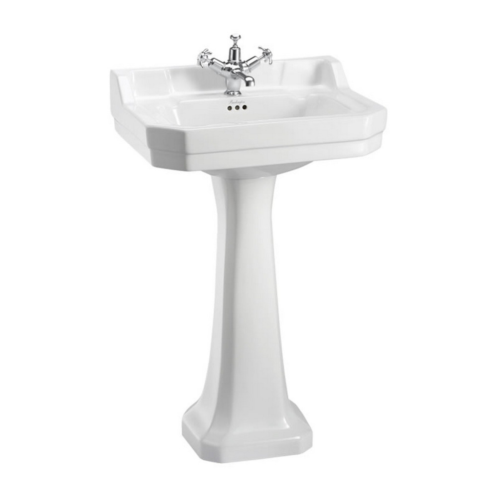 Burlington Edwardian 560mm Basin with Standard Pedestal