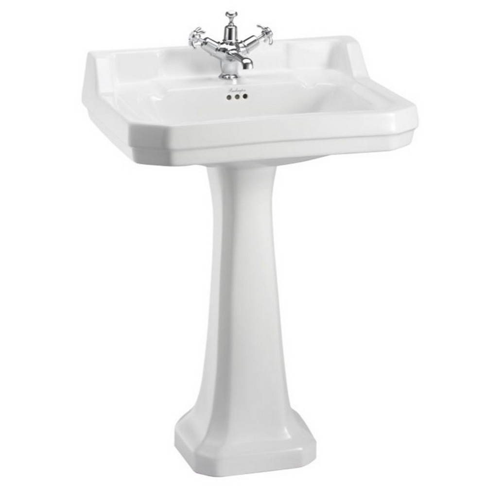 Burlington Edwardian 610mm Basin with Standard Pedestal