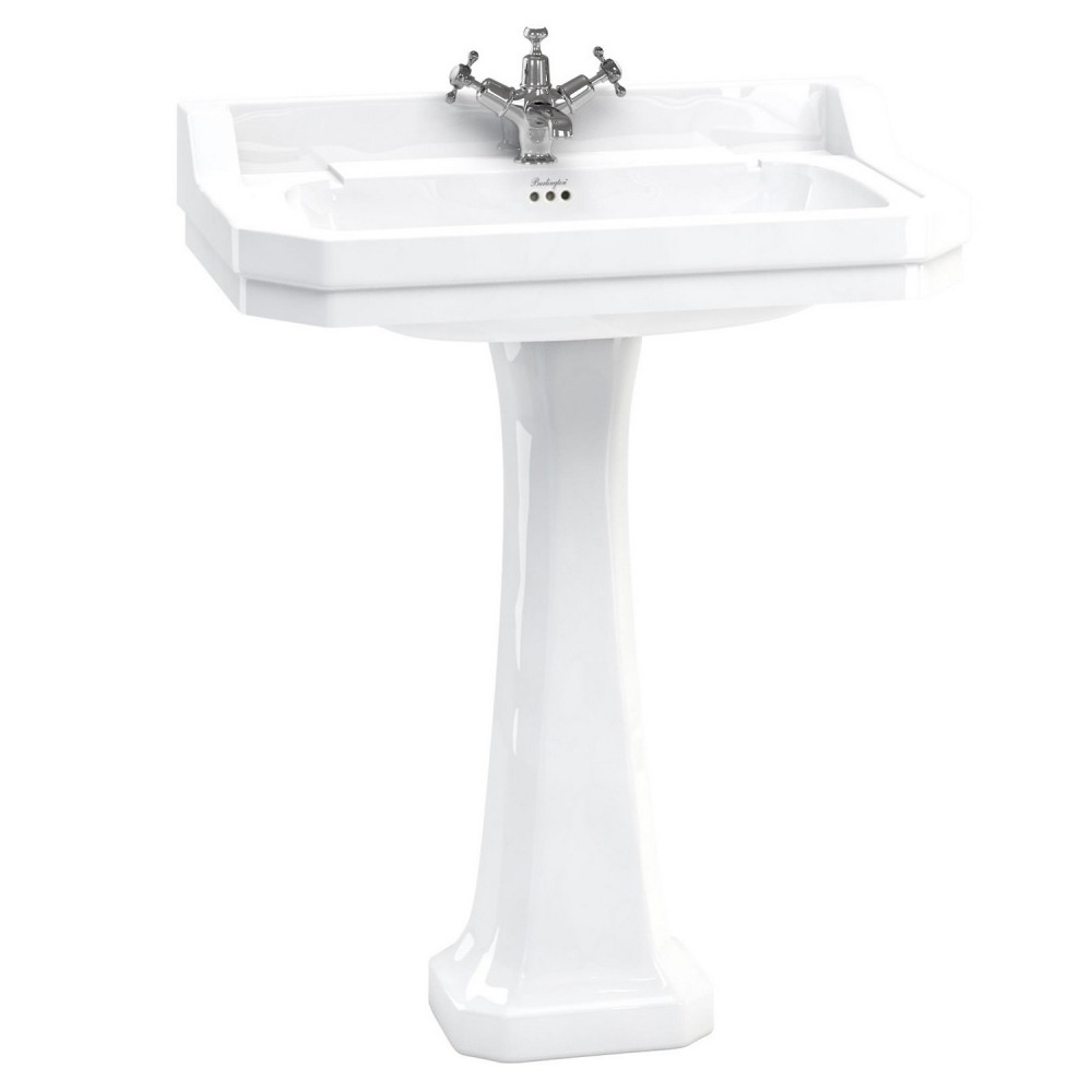 Burlington Edwardian 800mm Basin with Classic Pedestal