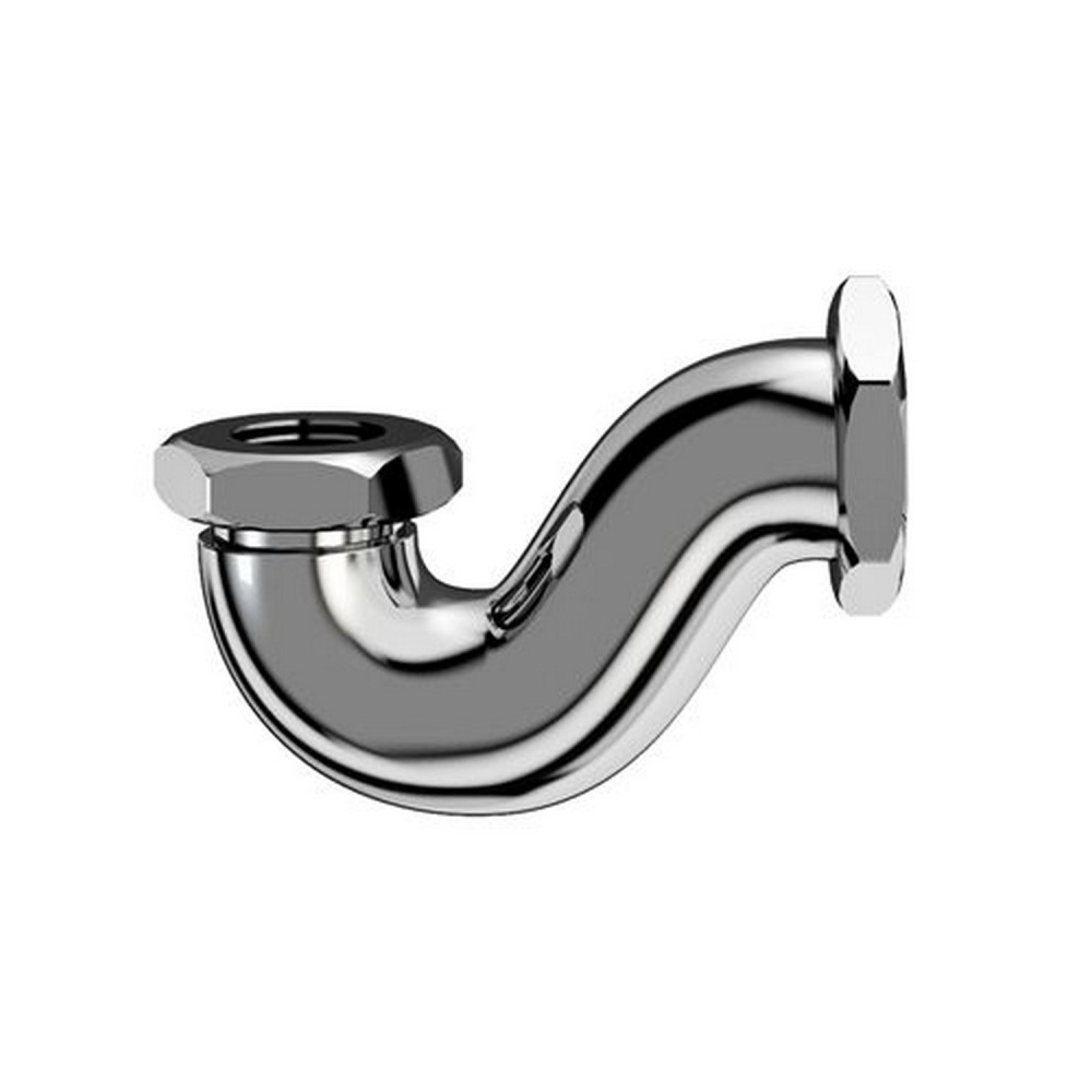 Burlington Exposed Shallow P Shaped Trap Chrome