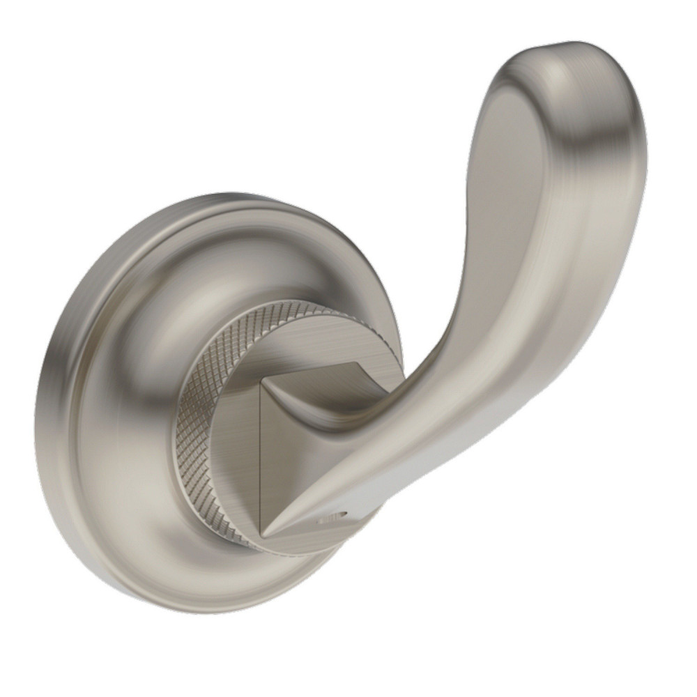 Burlington Guild Brushed Nickel Single Robe Hook