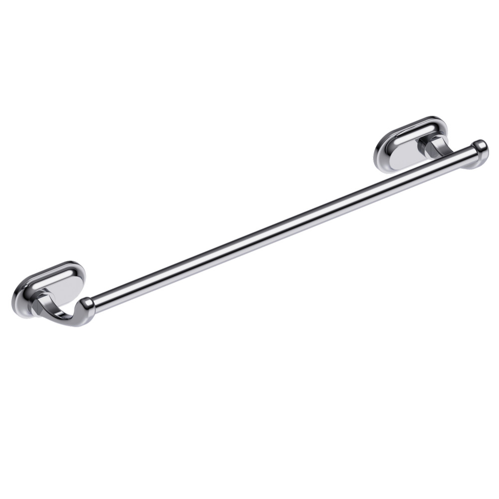 Burlington Guild Chrome 450mm Single Towel Rail