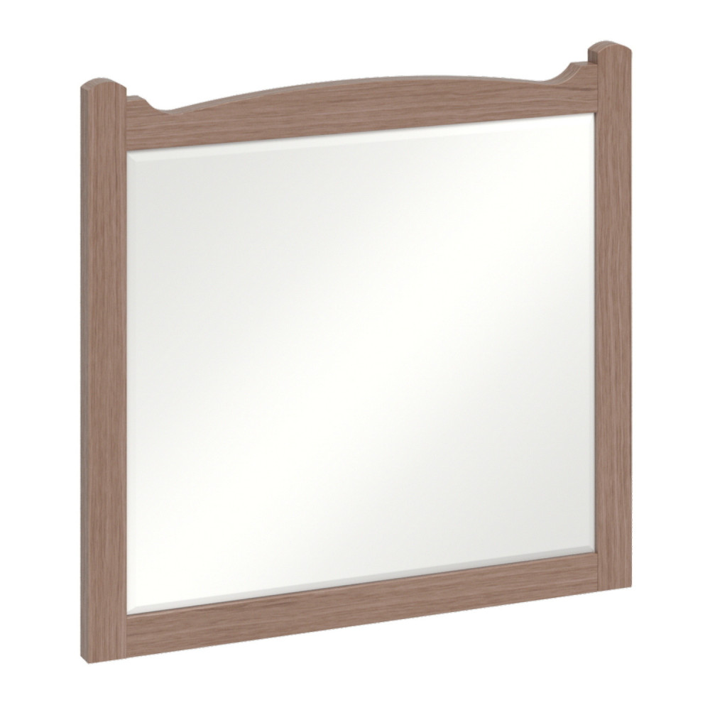 Burlington Guild Dark Oak 600mm Traditional Bathroom Mirror