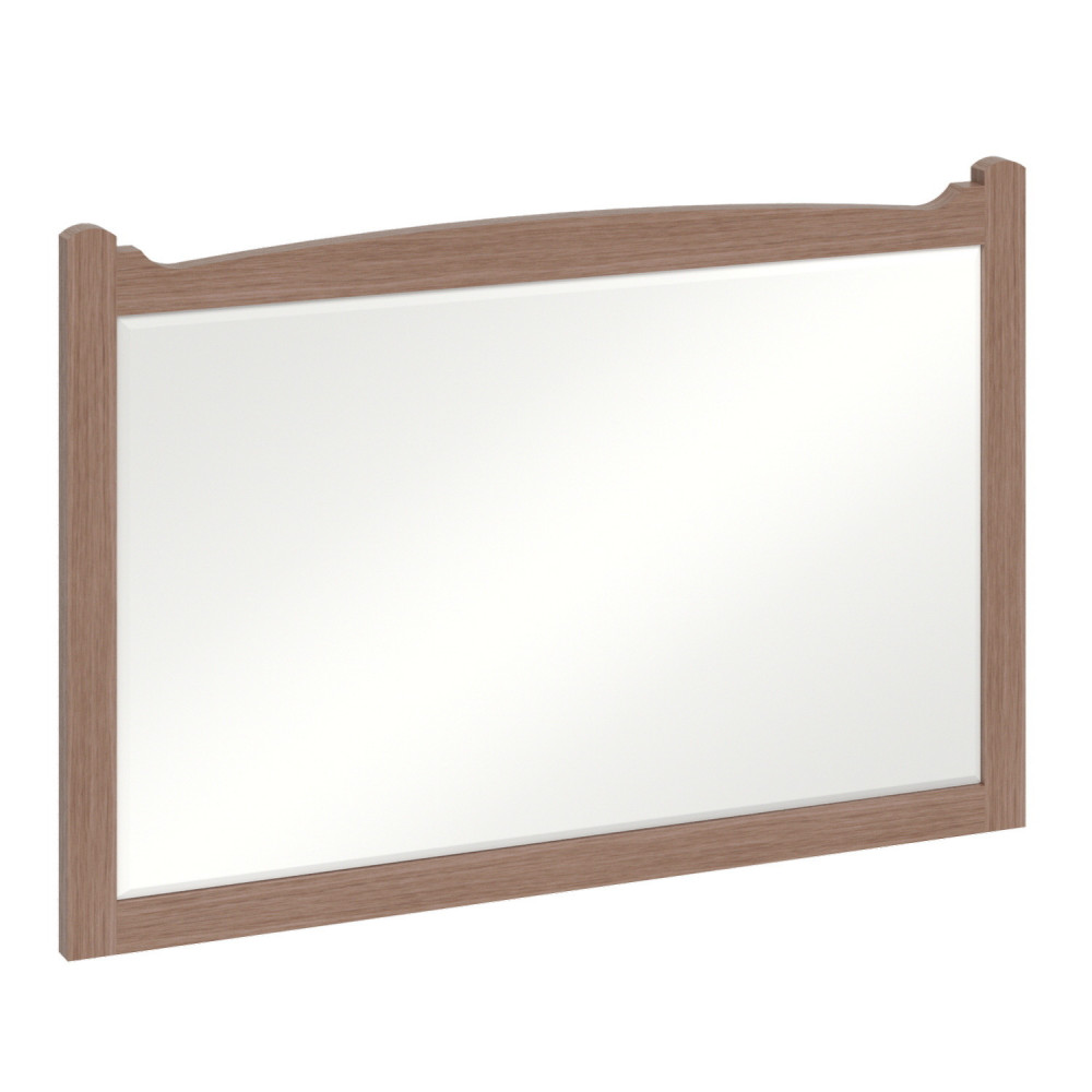Burlington Guild Dark Oak 850mm Traditional Bathroom Mirror