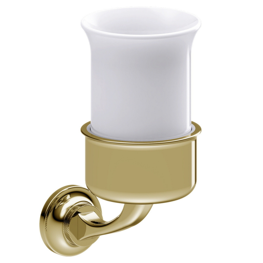 Burlington Guild Gold Ceramic Tumbler Holder