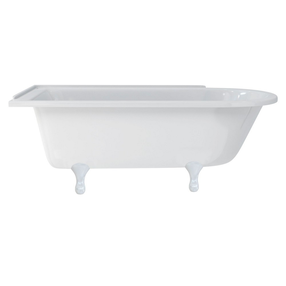 Burlington Hampton Left Hand Shower Bath 1700mm