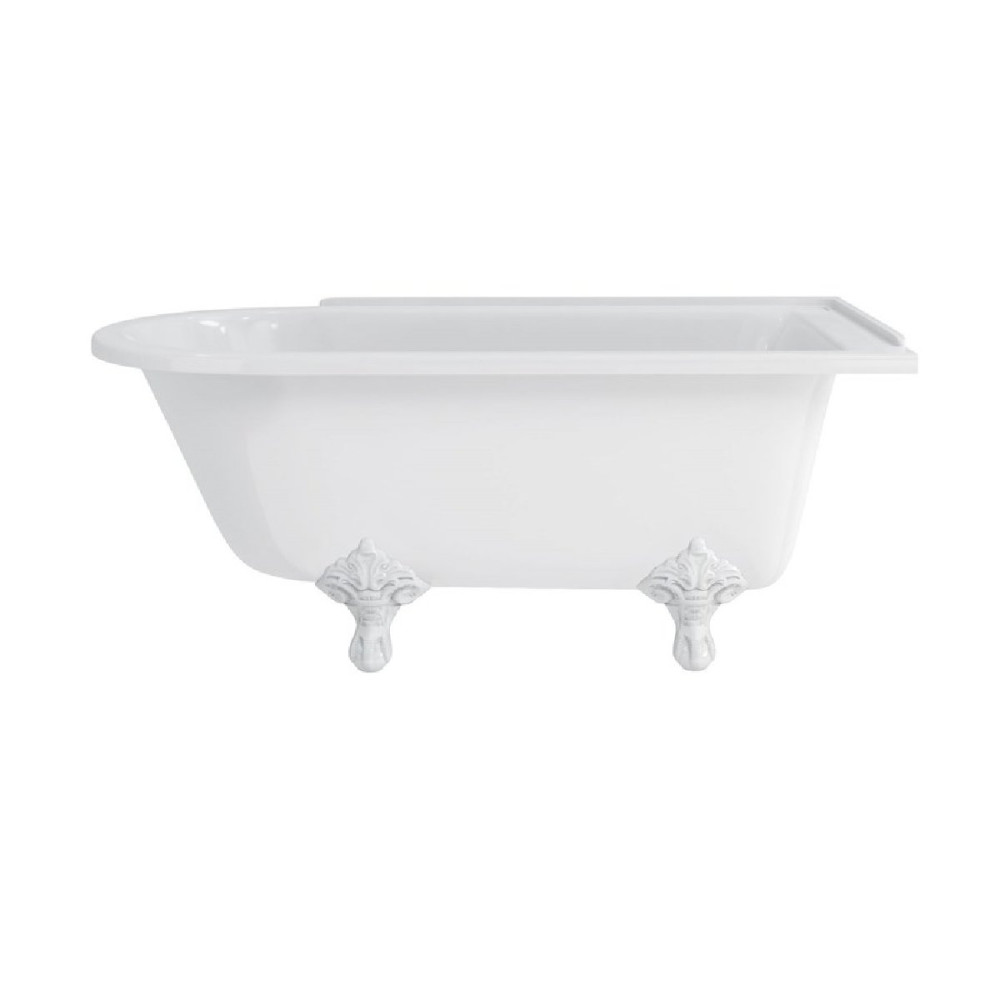 Burlington Hampton Right Hand Shower Bath 1500mm