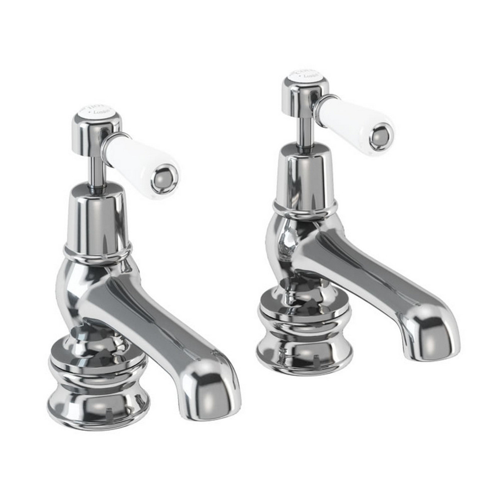 Burlington Kensington Regent Bath Pillar Taps