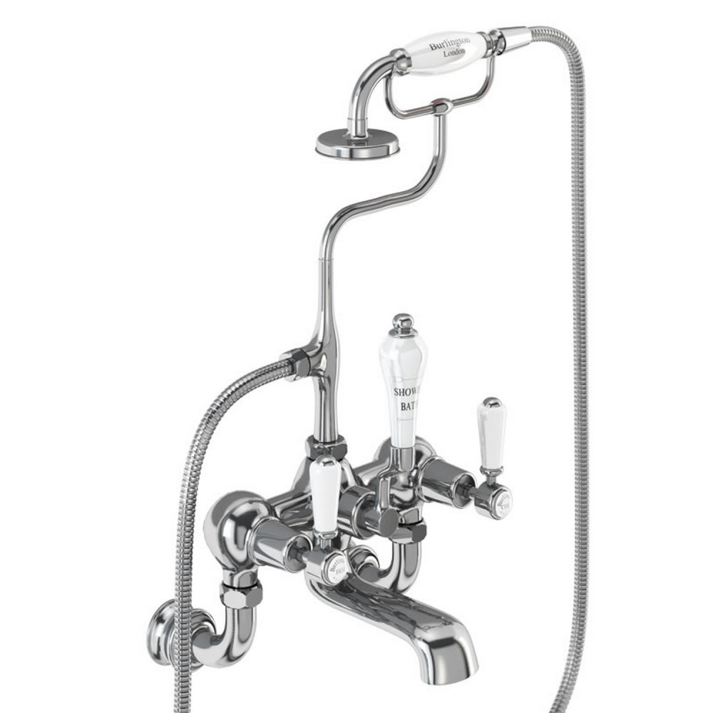 Burlington Kensington Regent Wall Mounted Bath Shower Mixer