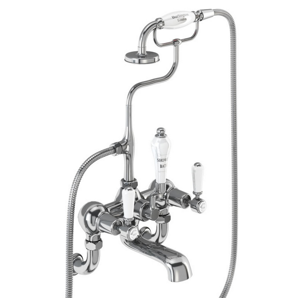 Burlington Kensington Wall Mounted Bath Shower Mixer
