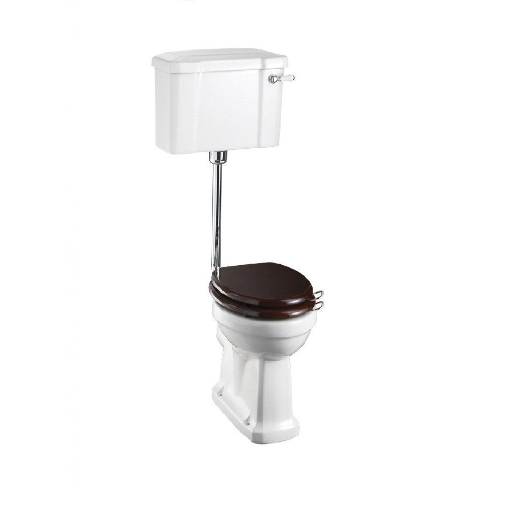 Burlington Low Level Standard WC with 520 Rear Entry Lever Cistern
