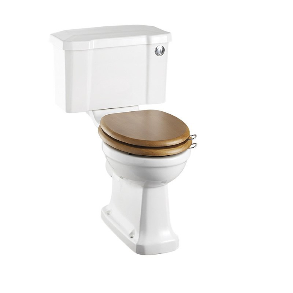 Burlington Regal Close Coupled WC with Push Button Cistern