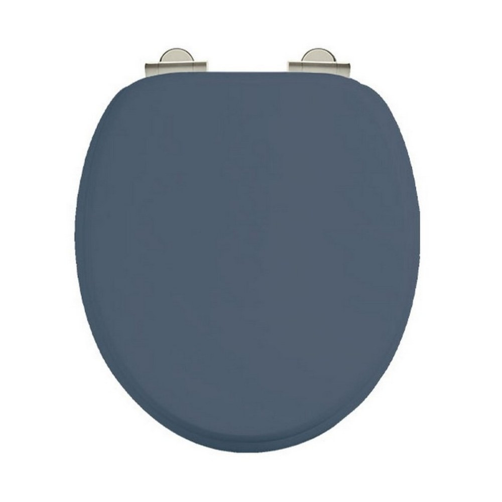 Burlington Soft Close Blue Toilet Seat (1)