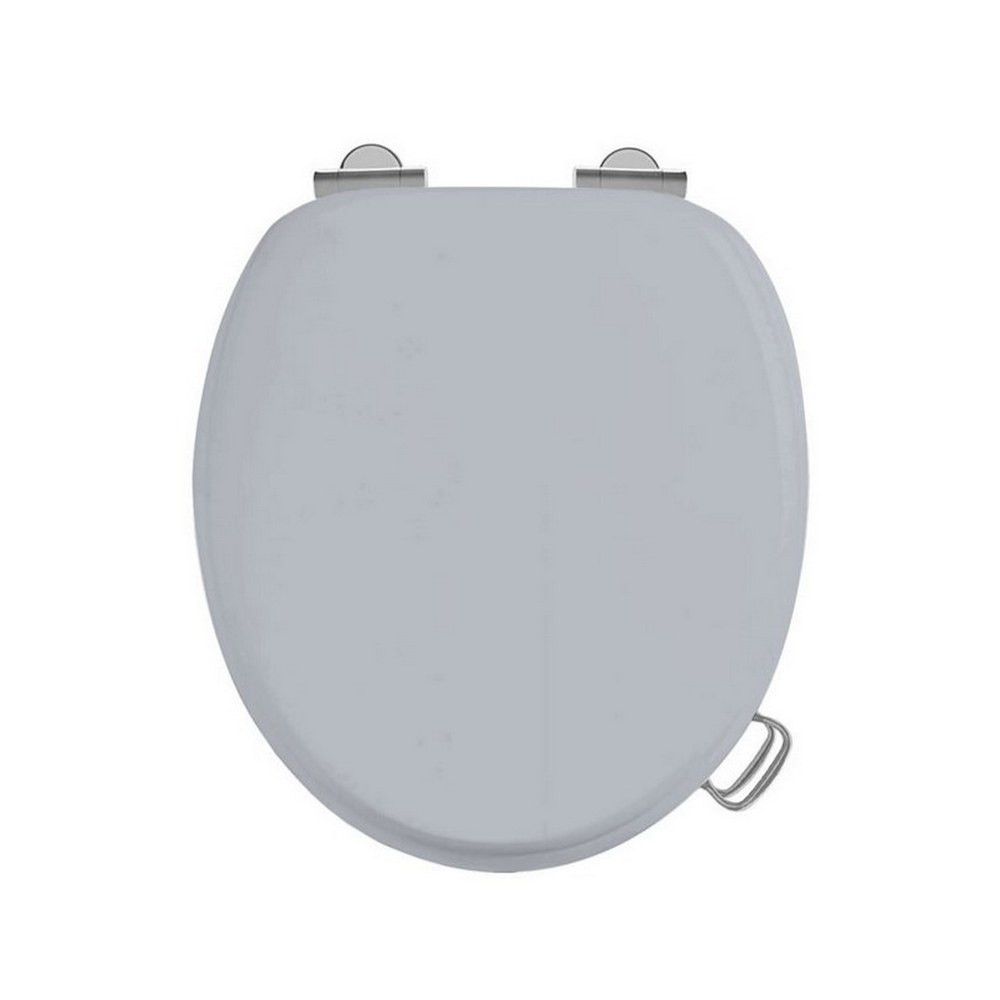 Burlington Soft Close Toilet Seat in Grey (1)