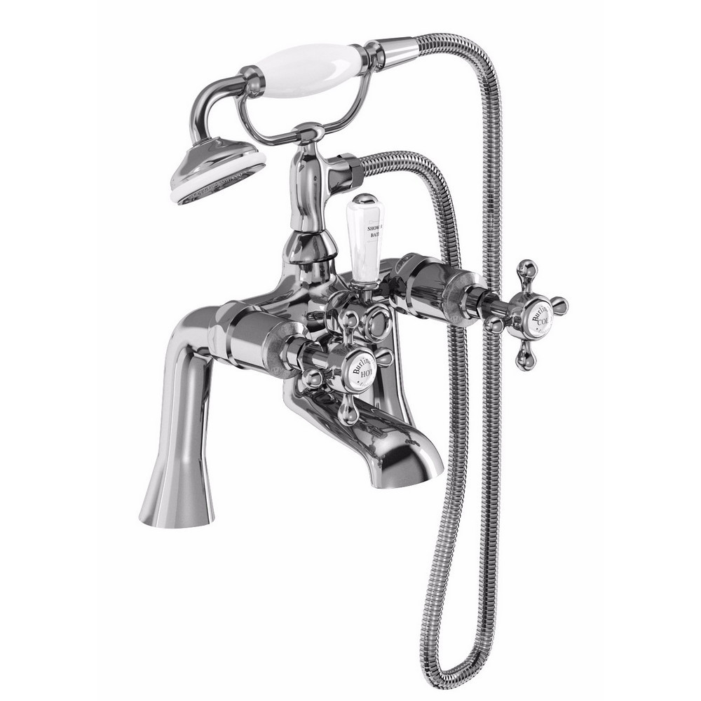 Burlington Stafford Deck Mounted Bath Shower Mixer