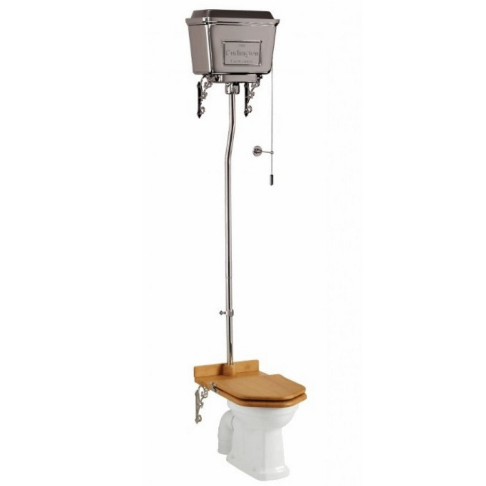 Burlington Standard High Level WC with Chrome Lever Cistern