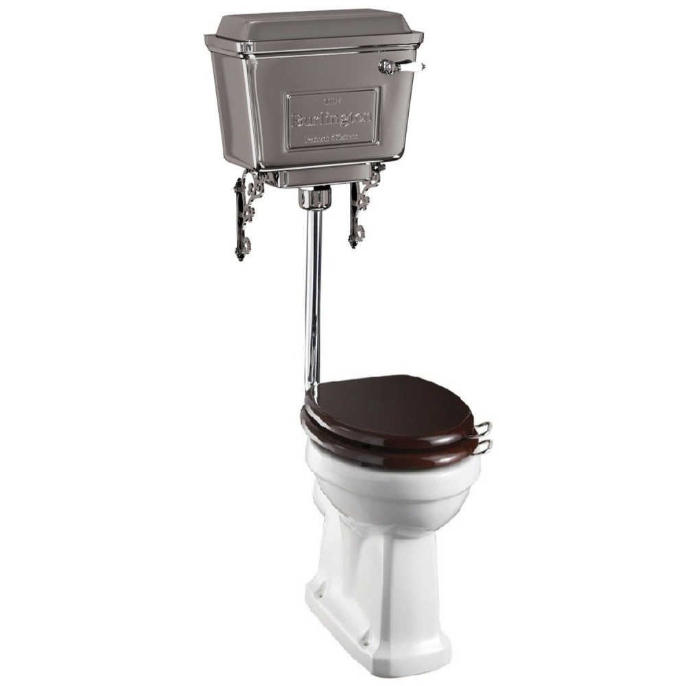 Burlington Standard Low Level WC with 440 Chrome Cistern