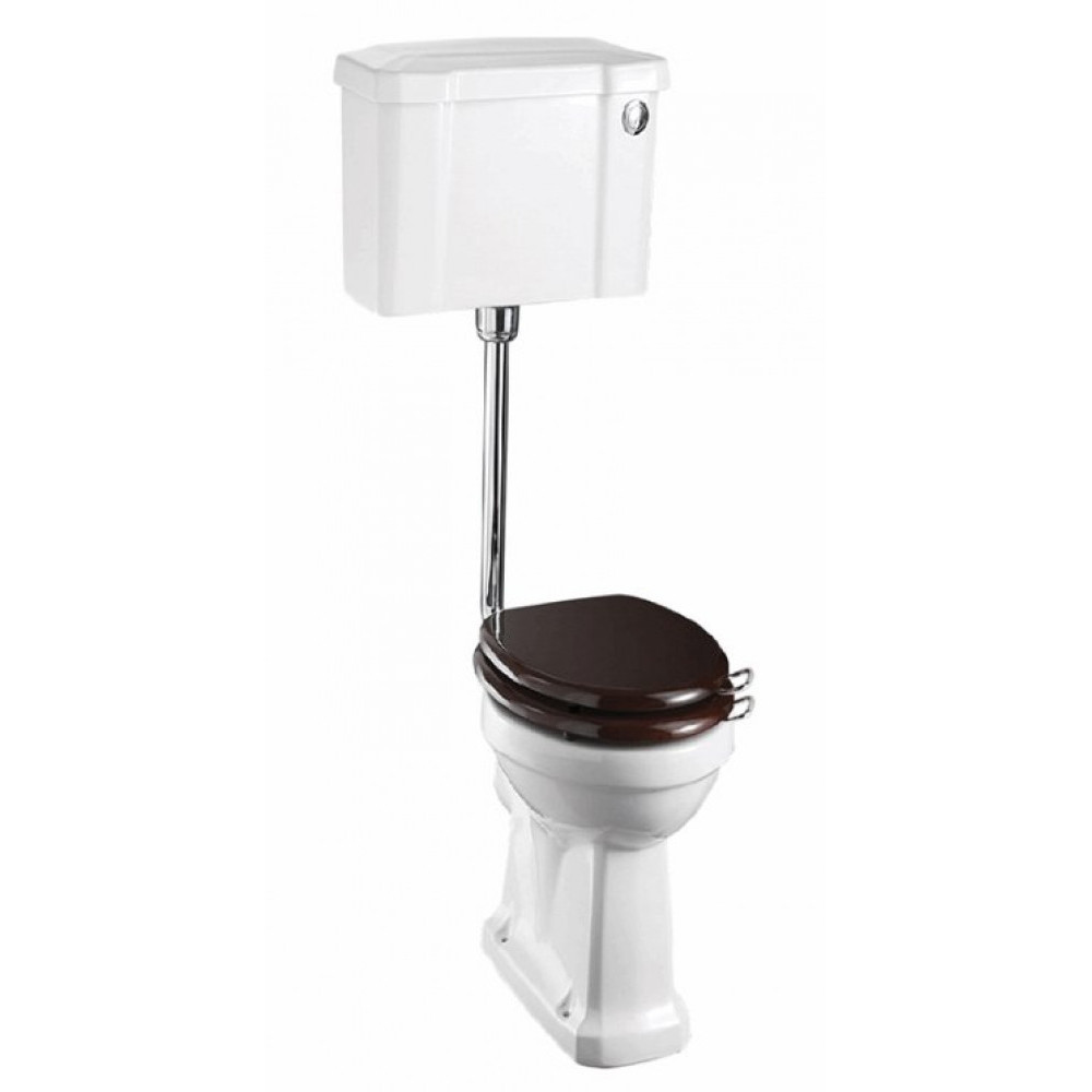 Burlington Standard Low Level WC with 520 Front Push Button Cistern