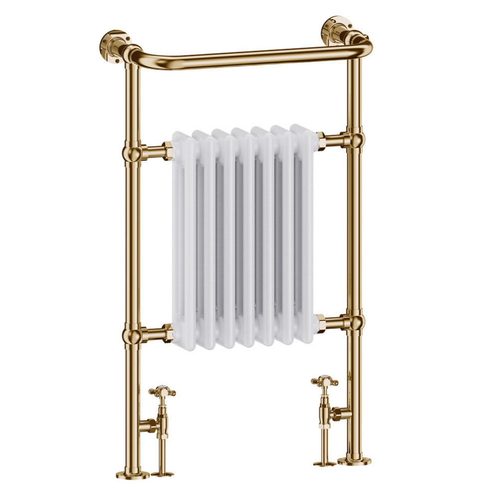 Burlington Trafalgar Gold Towel Radiator