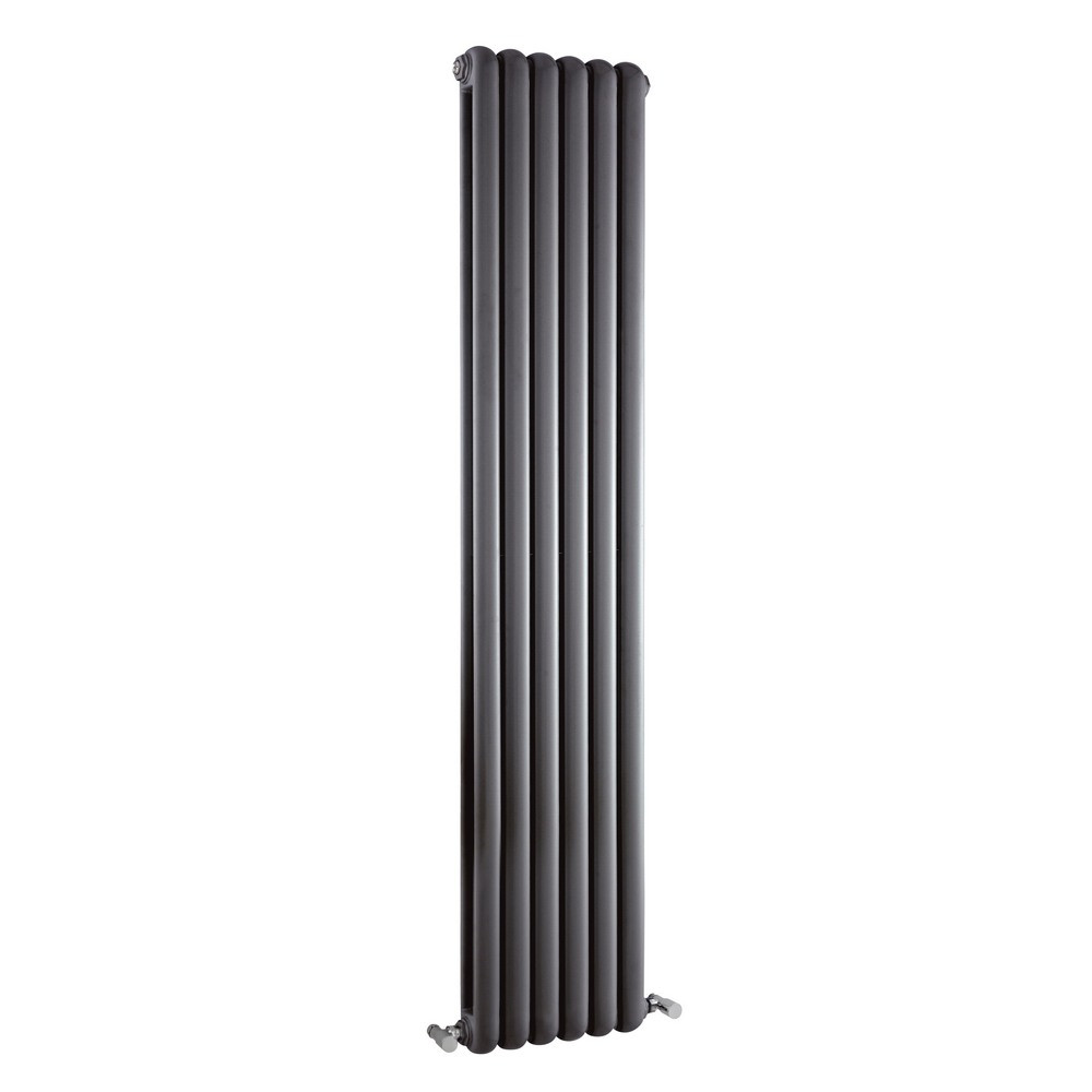 Hudson Reed Salvia Double Panel Radiator 1800 x 383mm Anthracite (1)