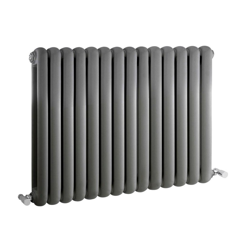 Hudson Reed Salvia Double Panel Radiator 635 x 863mm Anthracite (1)