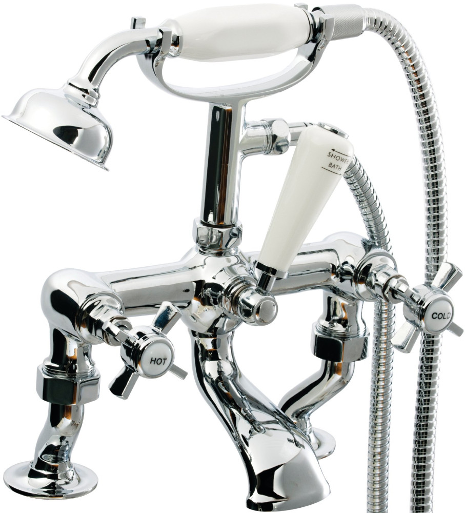 Ajax Time Cranked Bath Shower Mixer