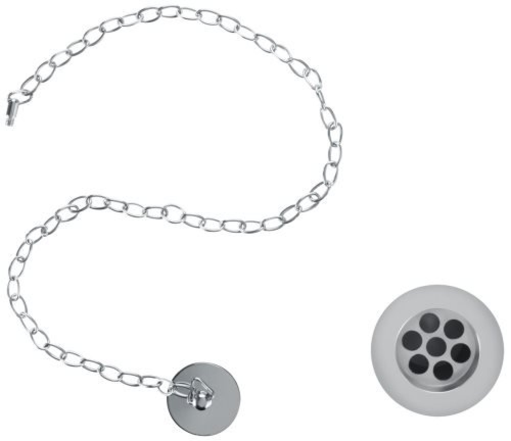 Clearwater Exposed Plug & Chain Bath Waste - Chrome