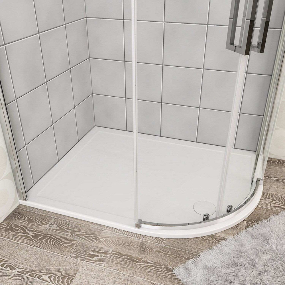 Corsair 1200mm x 900mm Right Hand Offset Quadrant Shower Tray