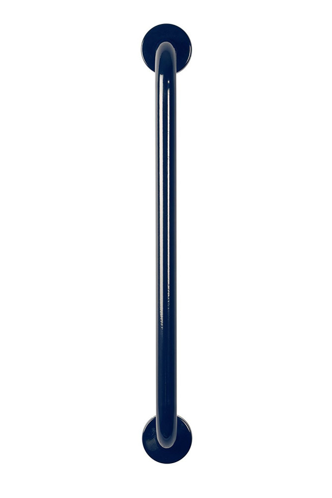 Croydex 600mm Stainless Steel Straight Grab Bar - Blue