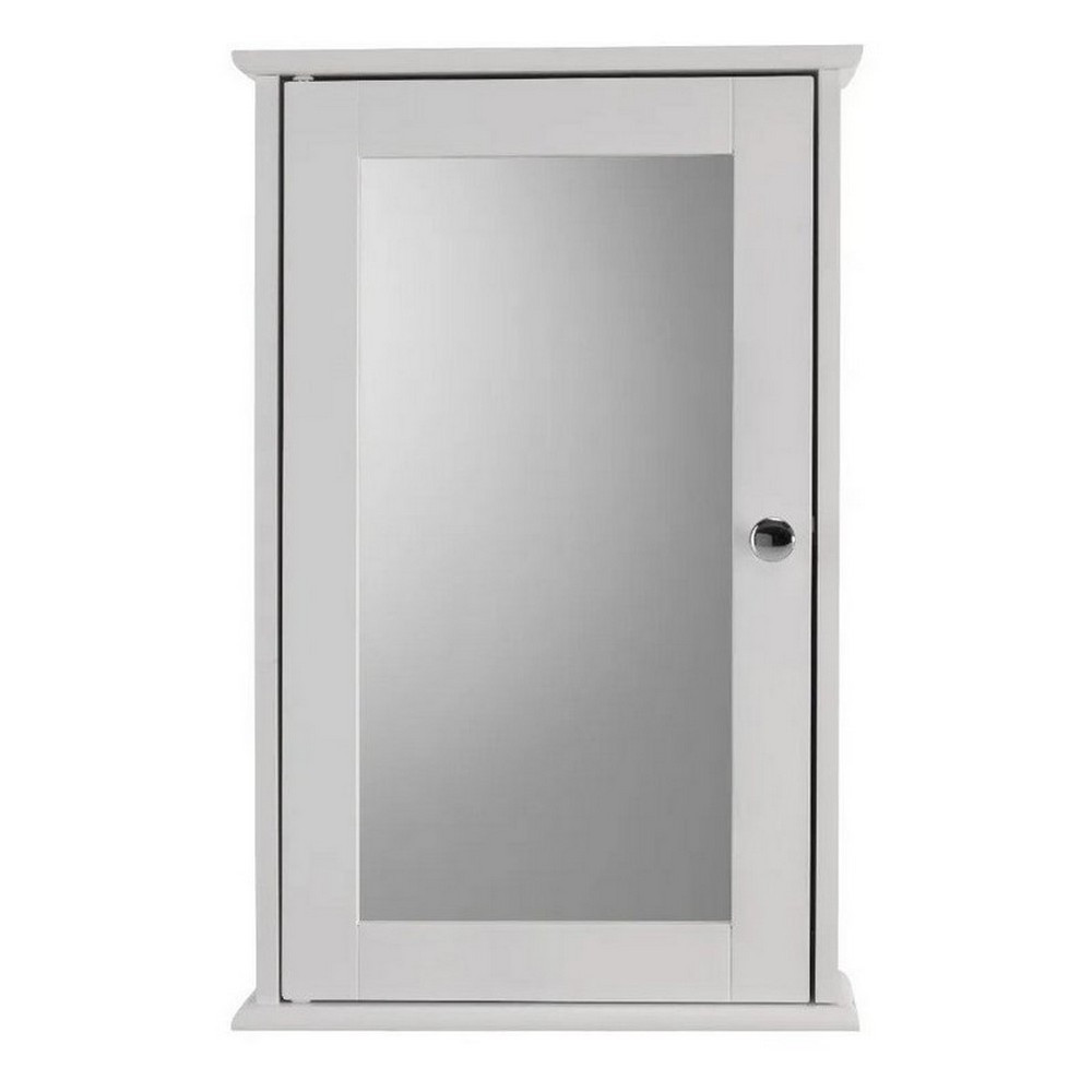 Croydex Blanco Single Mirror Door Cabinet (1)