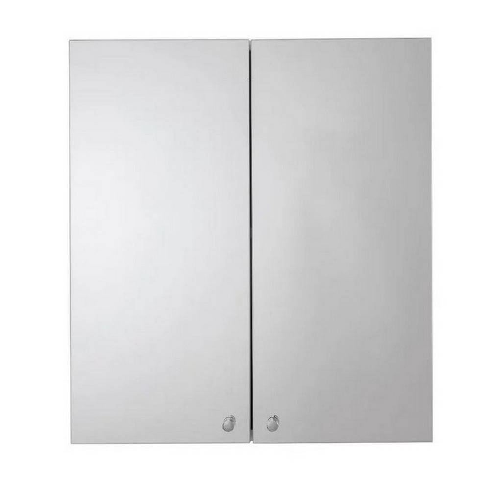 Croydex Carra Double Door White Cabinet (1)