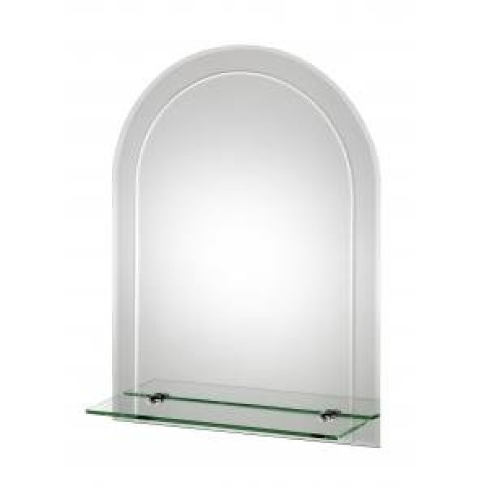 Croydex Fairfield Arch Mirror with Shelf