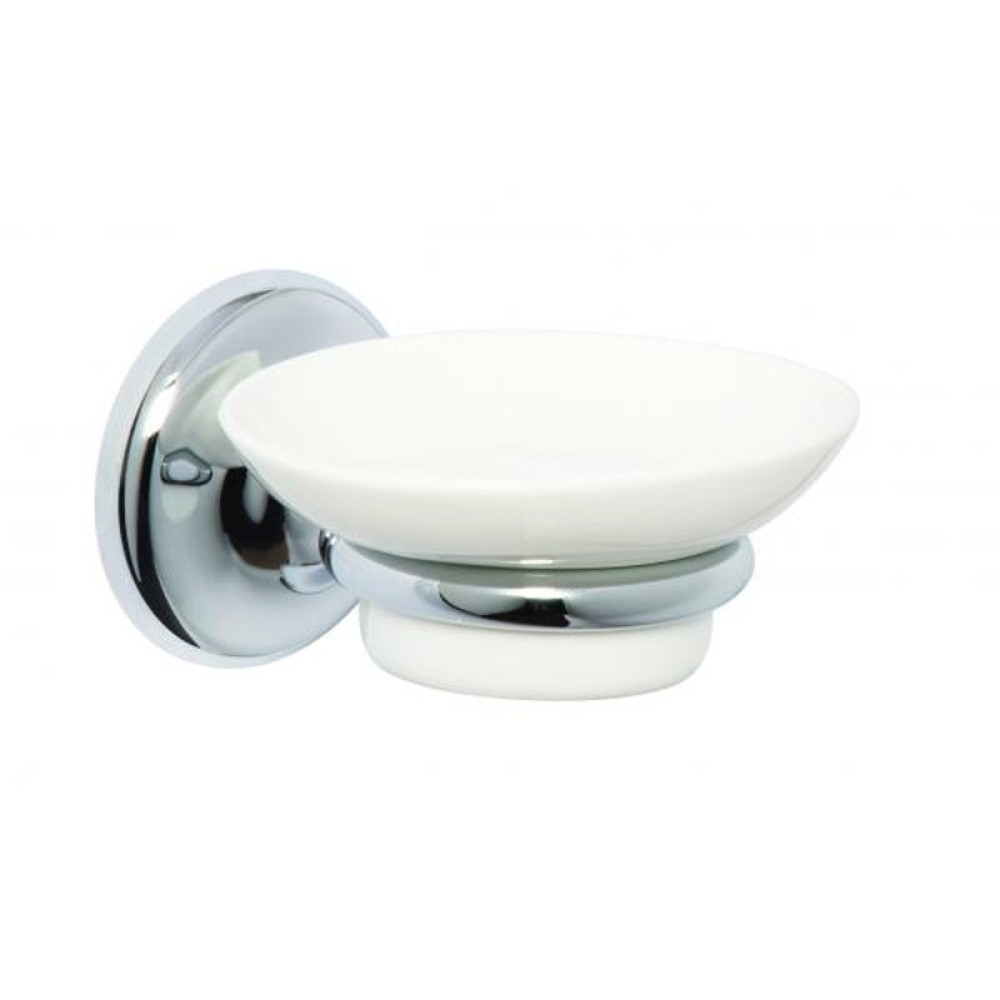 S2Y-Croydex Flexi-Fix Grosvenor Chrome Soap Dish & Holder-1