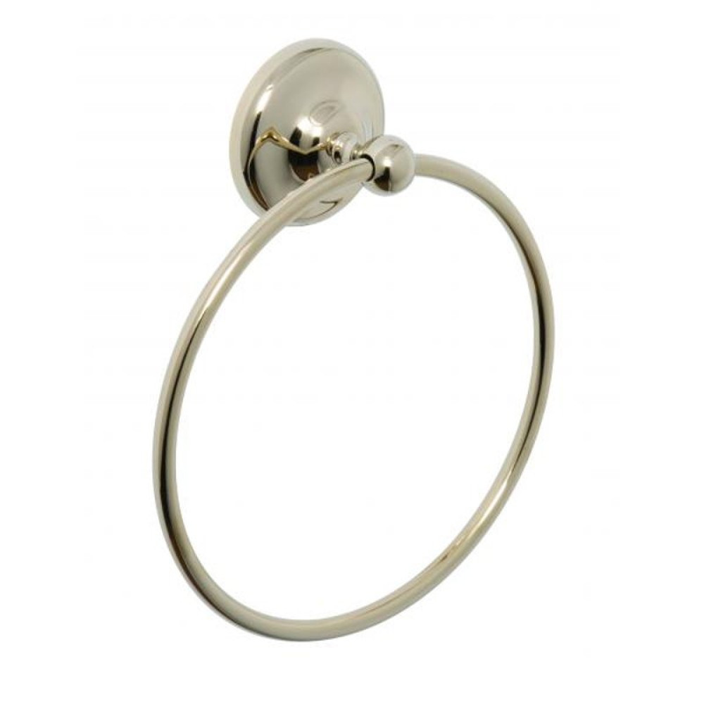 S2Y-Croydex Flexi-Fix Grosvenor Gold Towel Ring-1