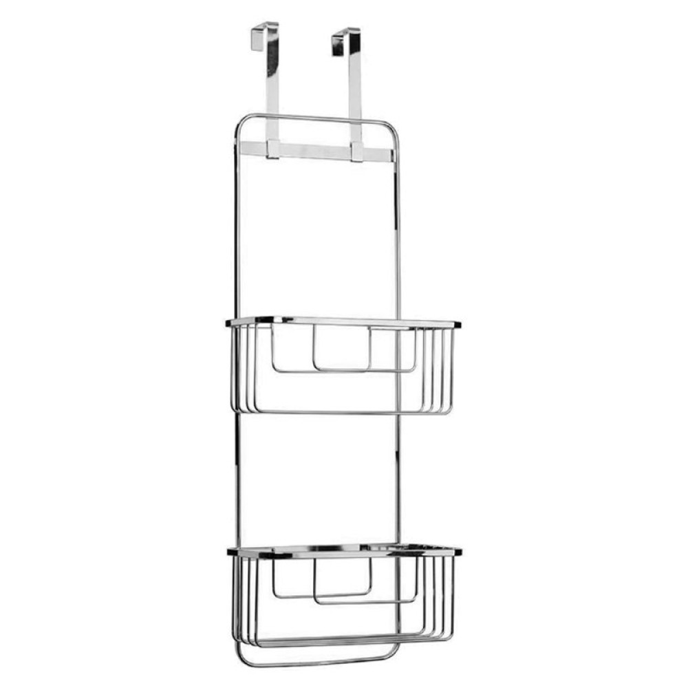 Croydex Hook Over Door Double Storage Basket