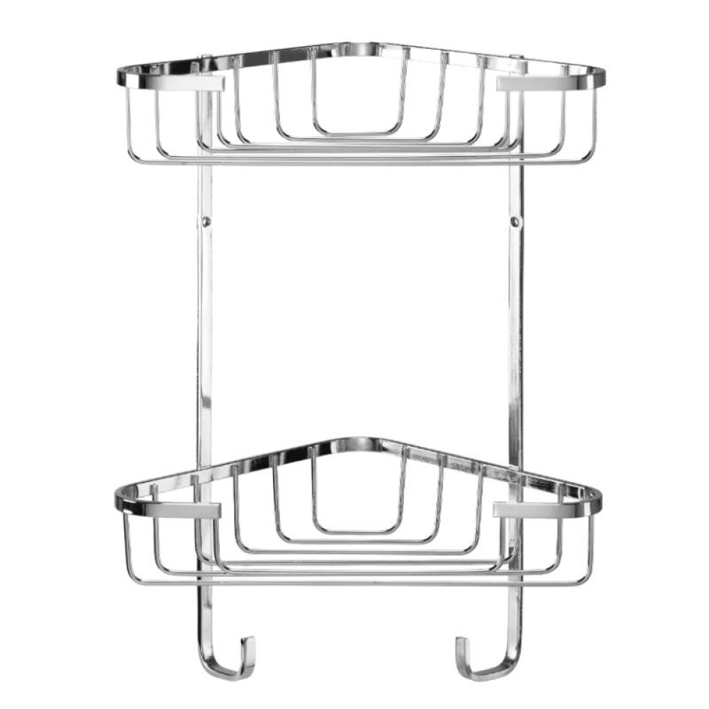 Croydex Medium Two Tier Corner Basket