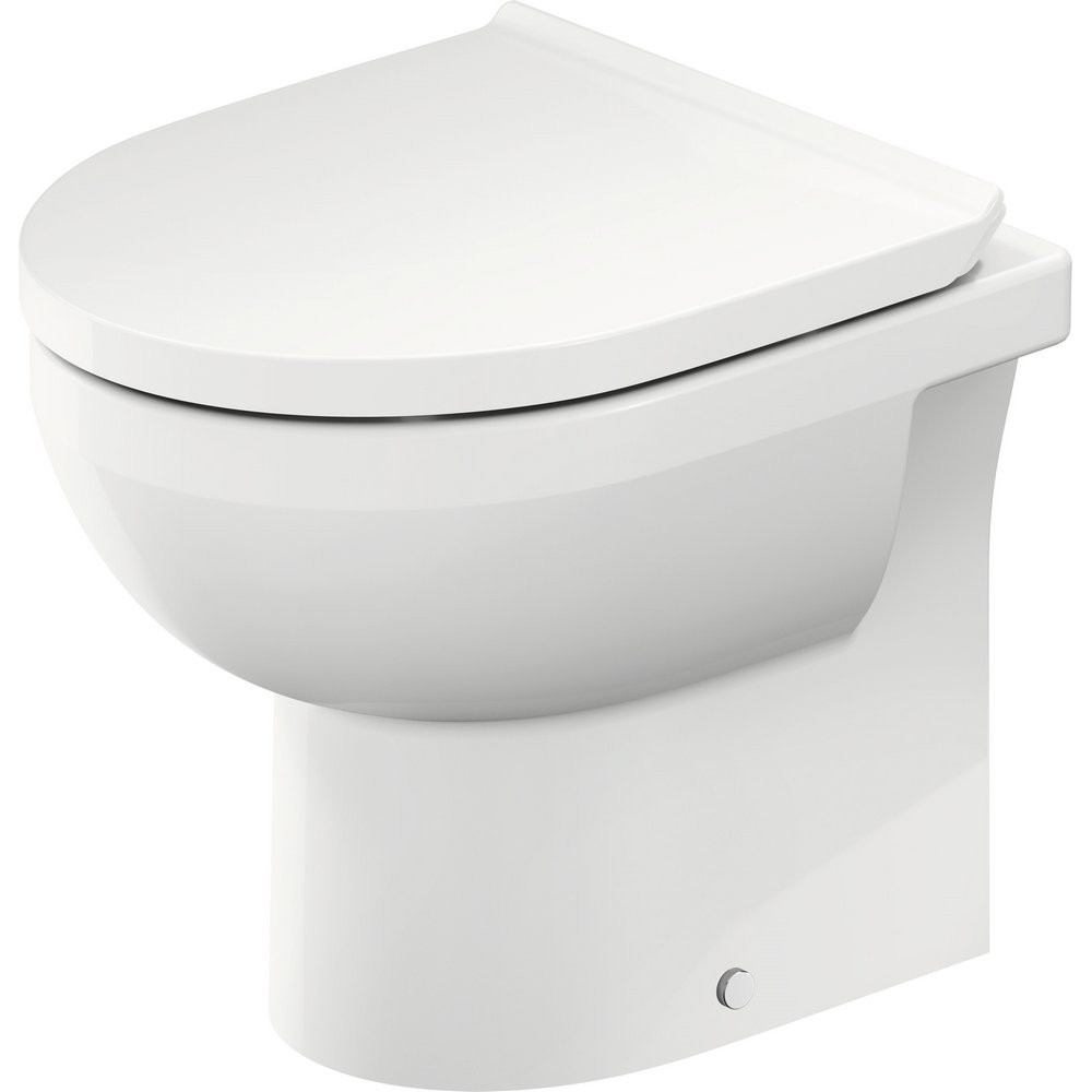 Duravit No 1 Back to Wall Rimless WC Pan and Seat